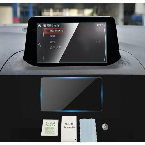 For MAZDA 3 Mazda3 Axela 2013-2020 Auto Navigation Film GPS Monitor Screen Protective Tempered Glass Film Sticker Accessories