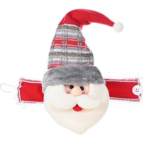 Christmas Curtain Buckle Tieback Window Decorations Decor Christmas Cartoon Doll Curtain Bedroom Living Room Curtain Hook