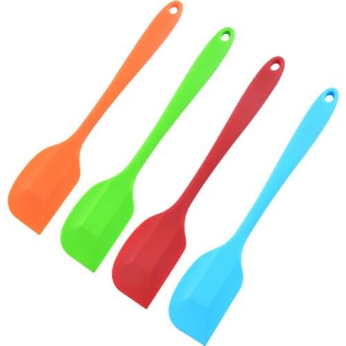 Large Size Silicone Spatula Pastry Cake Scraper Non Stick Butter Spreader Jar Blender Kitchen Spatula Cooking Baking Accessories