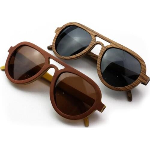 Brand Designer Men Women Wood Sunglasses Retro Vintage Sun glasses High quality UV400