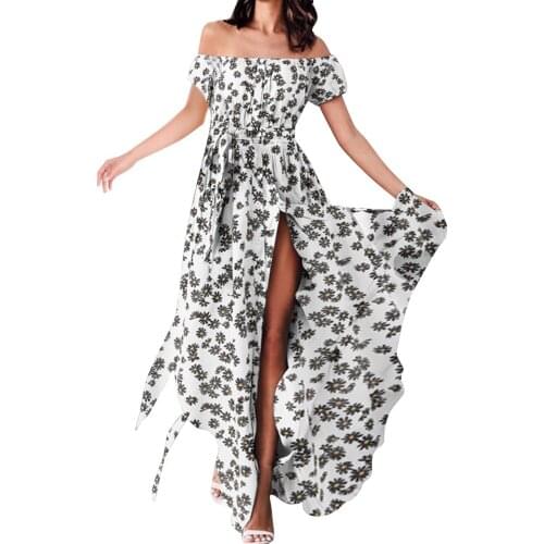 Летние платья с открытыми плечами Wowhomme China At AliExpress