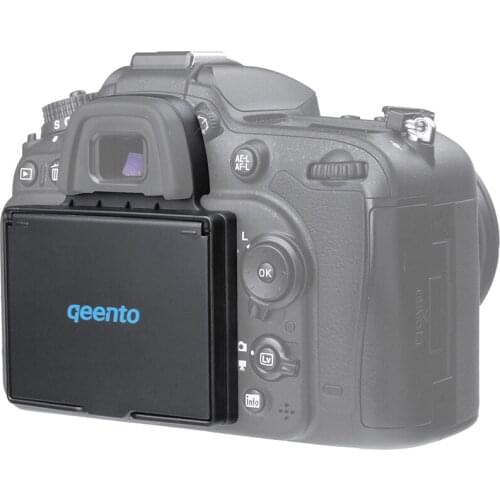 Qeento LCD Screen Protector Pop-up sun Shade lcd Hood Shield Cover for Mirrorless Digital CAMERA FOR nikon D7200 D7100 camera