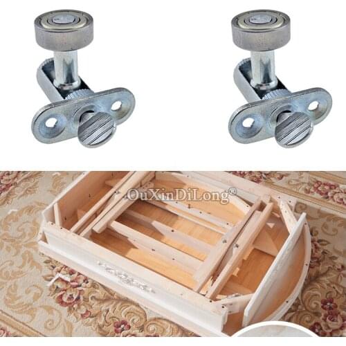 10PCS Adjustable Bearing Lifting Table Jumping Table Bearing Dining Table Pulley Dining Table Hardware Accessories GF408