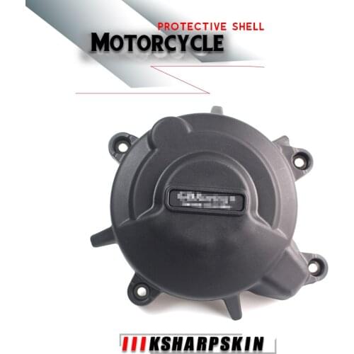 Motorcycle engine anti-fall protection accessories moto engine case side cover suitable for Kawasaki Ninja400 2018 ninja 400