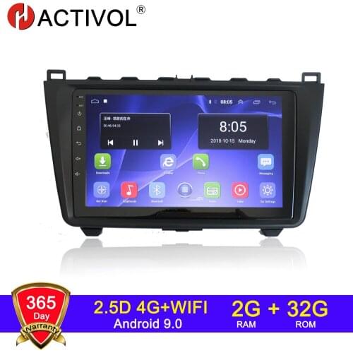 4G WIFI 2G 32G Android 9.0 2 din car radio for Mazda 6 2009 autoradio android car audio car stereo car radio gps