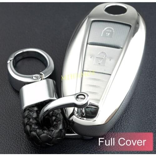 Car Key Chain Ring Fob Cover Shell For Suzuki Ertiga Ignis Ciaz Baleno Kizashi Vitara SX4 S-Cross