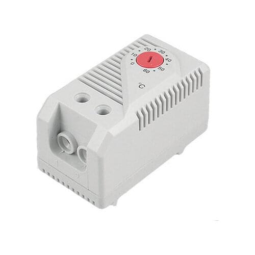 DIN Rail Mounting 2 Terminals Mechanical Thermostat New