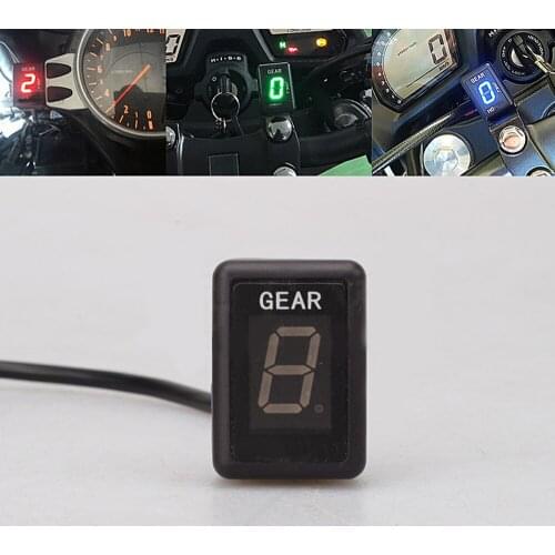 Motorcycle LCD Electronics 6 Speed 1-6 Level Gear Indicator Digital Gear Meter Accessories For KTM 1090 Adventure 2017 SX 450