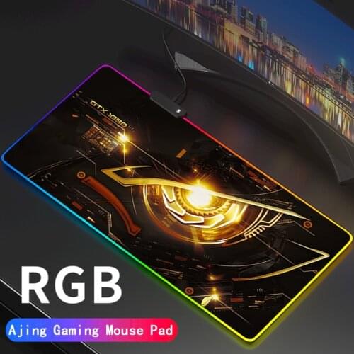 Republic of Gamers RGB Large Asus Mouse Pad ROG LED Lighting Mousepad Gamer Computer Desk Mat Pad Support DIY