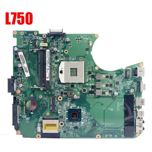 L755 Motherboard For Toshiba L700 L750 L755 laptop Motherboard DA0BLBMB6A0 A000080670 notebook pc mainboard main board HM65