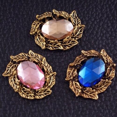 MB796 Flower tree Ancient gold Metal 18mm Snap button for Snap Bracelet Bangles For Women Free shipping