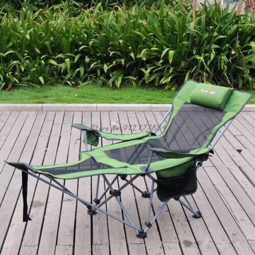 Lightly loaded adjustable recliner single siesta chair outdoor chair siesta chair folding chair Q11901