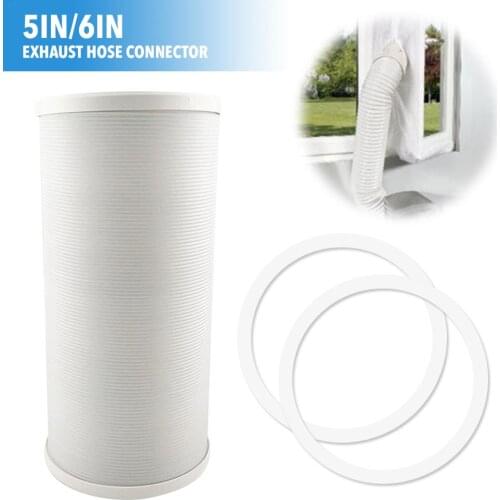 2pcs/set 13/15CM Air Conditioner Exhaust Hose Connector Air Conditioner Accessory PVC for Midea Dropshipping Wholesale