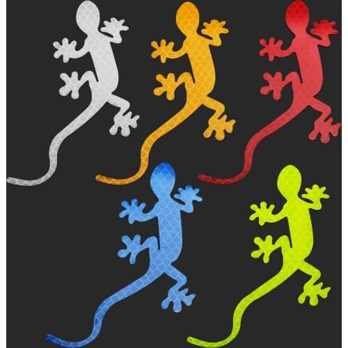 Car Reflective Sticker Gecko Safety Warning Mark for Nissan Almera X-Trail Juke Hyundai Solaris Tucson Sonata Elantra