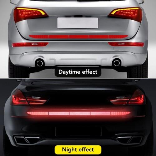 Car Reflective Sticker Warning Strip Tape For VW Volkswagen Golf Polo Passat Tiguan Jetta Touran T-Roc Scirocco