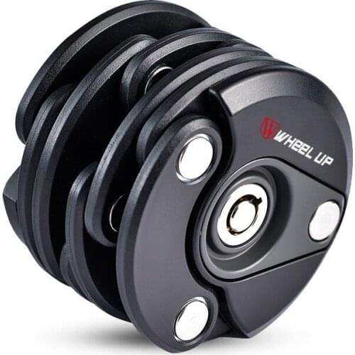 Bicycle Lock Anti-Theft Lock Bicycle Folding Hamburg-Lock Chain Foldable Steel Mountain Security Steel Bike Lock D0193