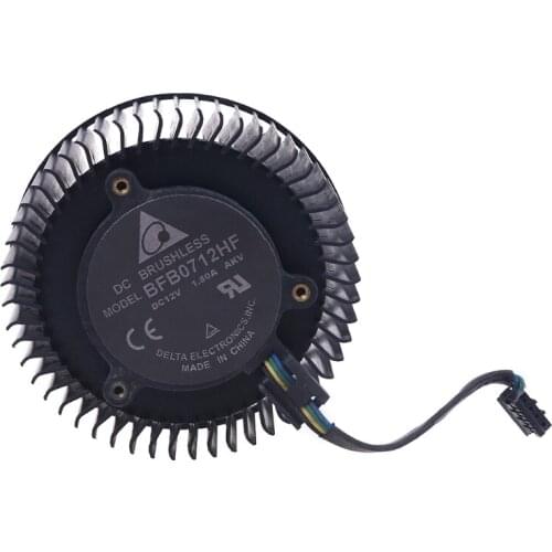 BFB0712HF 65mm 12V 1.8A 4Pin Graphics Card Cooling Fan for -NVIDIA GTX Titan GTX980 980Ti Cooler Fan