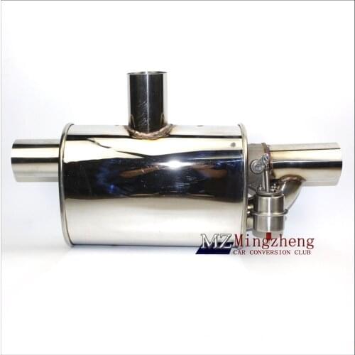 2-3" Exhaust System Stainless Steel Electric Exhaust CutOut Valve With Electronic Remote Control Switch Muffler exhaust pipe