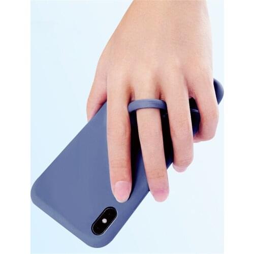 1pc Silicone Pendant Mobile Phone Straps Keycord Lanyards Finger Rings Cartoon Mobile Phone Accessories Anti Lost Rope Cord