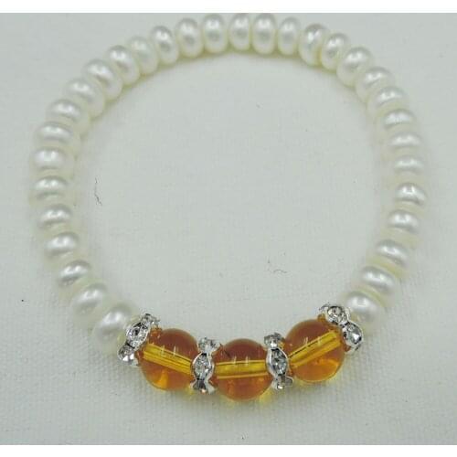 100% NATURE FRESHWATER PEARL Bracelet