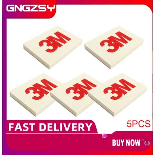 CNGZSY 5pcs 3M Wool Squeegee Soft Scraper Window Tints Car Color Change Film Wrapping Advertising Foil Installation Tools 5A07