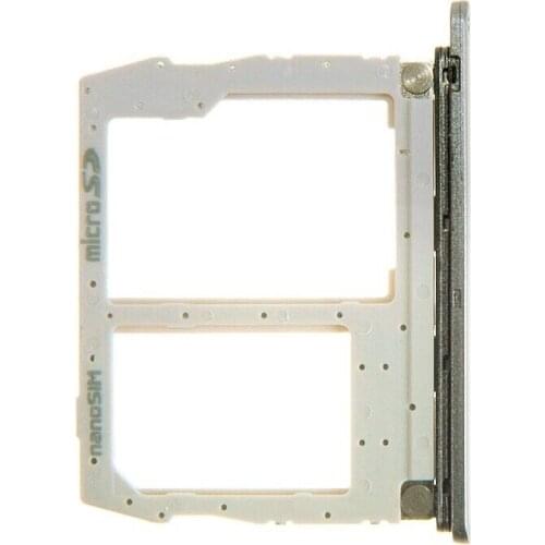 For LG K50 LM-X520/Q60 LM-X525 Black Color Dual SIM And Micro SD Memory Card Tray Holder