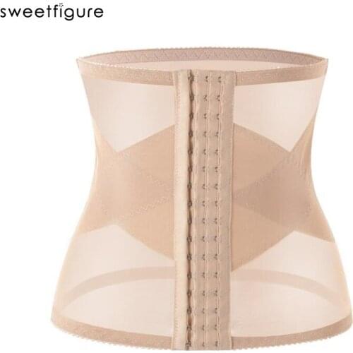Breathable Waist trainer Belt Women Body Shapers Corset Strengthen Slimming Waist Cinchers Shapewear Modeling Strap Shaper