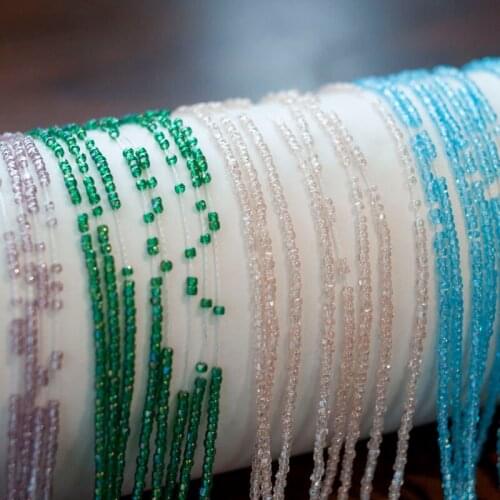 French bead embroidery m Japan east treasure three section m 1.5 mm bead more than a string of 50 cm about 250 color