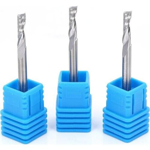 JINRUI aluminum single-edged tungsten steel milling cutter for aluminum, suitable for aluminum-plastic plate CNC machine tools