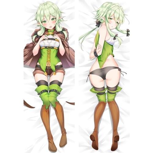 MGF Pillowcase Goblin Slayer Anime Character High Elf Archer daki hug body pillow case