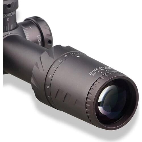 Mira para Rifle táctico ED 3-15X50, primer plano Focal, CT, FFP, IR-MIL, con rueda lateral, montaje Universal en anillo