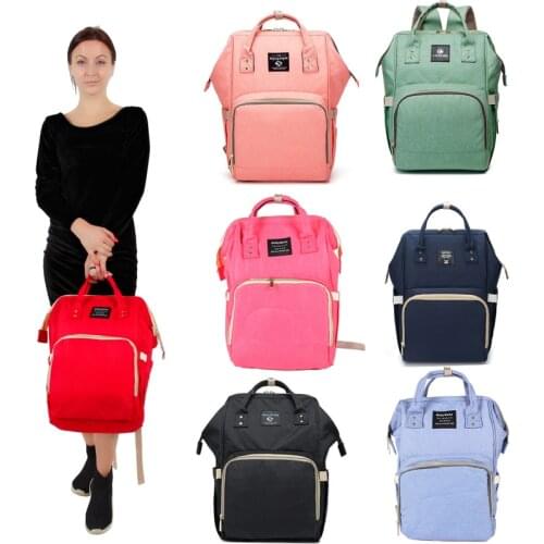 Gloriou Source Fashion Mother Baby Nappy Bags Multifunction Large Nursing Diaper Bag Organizer Mom Mummy Backpack Travel Bag