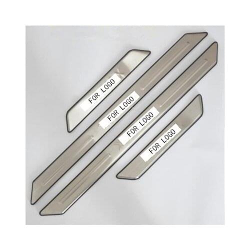 Stainless Steel Internal external Scuff Plate/Door Sill Door Sill for Nissan X-Trail X Trail T31 2008-2013 Car Styling