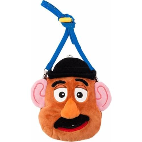 New Fashion Mr. Potato Head Girls Kids Mini Plush Messenger Bags Coin Purse For Children