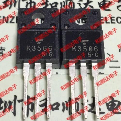Original New / 5pcs / 2SK3566 K3566 TO-220F 900V 2.5A