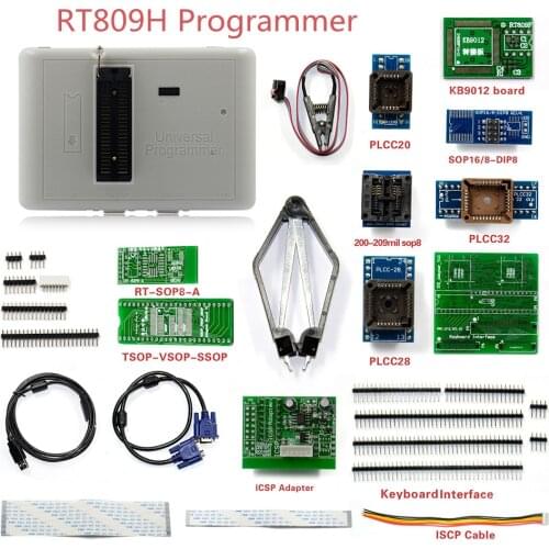 VSTM Micro IC clamp 10pcs/set SOP/SOIC/TSSOP/TSOP/SSOP/MSOP/PLCC/QFP /TQFP/LQFP/ SMD IC test chip pin mini chips adapter socket