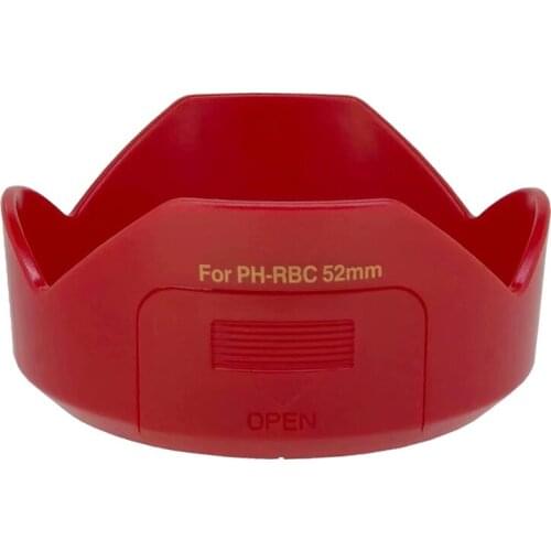 PH-RBC PHRBC 52MM Shade camera Lens Hood protector for PENTAX pk DA 18-55mm f/3.5-5.6 AL WR camera
