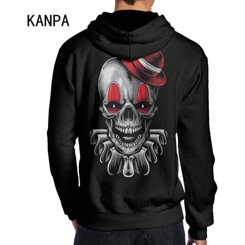 3d Hoodies Playing Cards Sweatshirts men Clown Hoodie Print Cosplay Hooded Casual Skull Sweatshirt Printed Long Sleeve Hip Hop