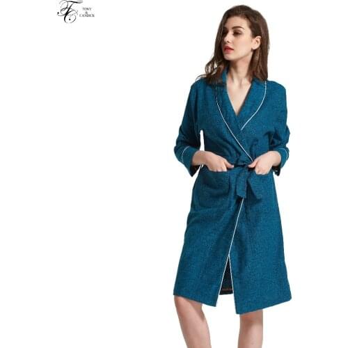 Tony & Candice Women's Winter Bathrobes