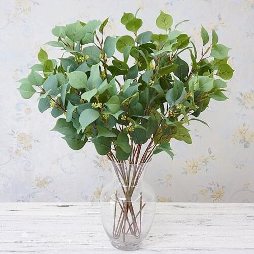 Nordic Simple style Bodhi tree branch Artificial flowers fake leaves flower arrangement greens wedding photography decoration