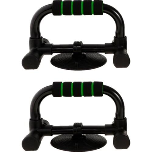 1 Pair Professional Push Up Stands Sit Up Bars with Comfortable Foam Grip