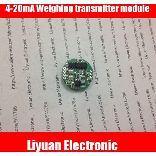 4-20mA Weighing transmitter module / 0-5v voltage output signal amplifier module / 0-10v dynamometer module PLC/Load Cell Module