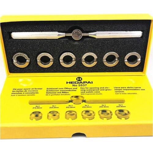 7 Pcs Watch Tools Clock Watch Opener Repair Tool Easy Open Watch Back Case For ROLEX