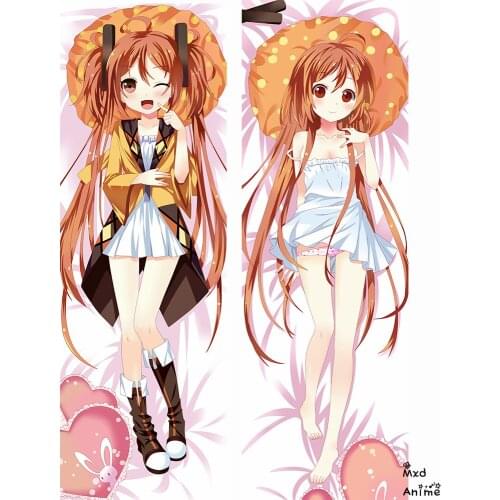 Anime Black Bullet Tina & Aihara Enju & Tendou Kisara Dakimakura throw pillow case hugging Body halloween pillow case covers