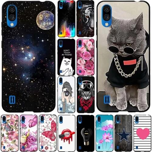 Phone Case For ZTE Blade A5 2020 Cover Silicone Soft TPU Cases For ZTE Blade A5 2019 Case Back Covers Cute Flower Cat Bumper Bag