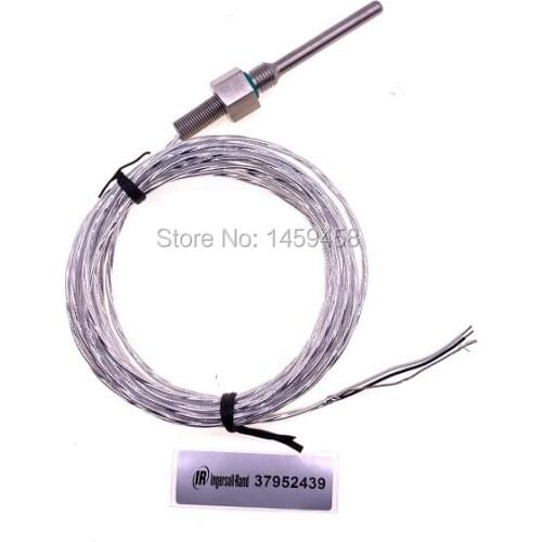 Free shipping 2pcs/lot 37952439/ 39428306 temperature sensor probe with cable for screw air compressor