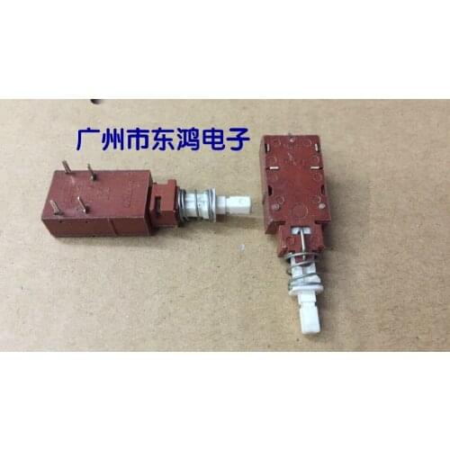 Import TUNIX power switch 125V 4A 250V Push switch Self-lock switch 4 foot 4 pin 4p