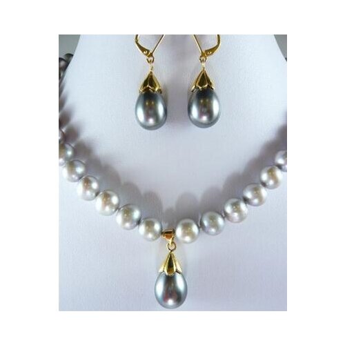 Free Shipping Jewellery jade necklace earring set