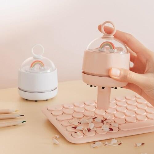 Desktop Vacuum Cleaner USB Charging Portable Keyboard Cleaning Vacuum Home Handheld Wireless Vacuum Cleaner