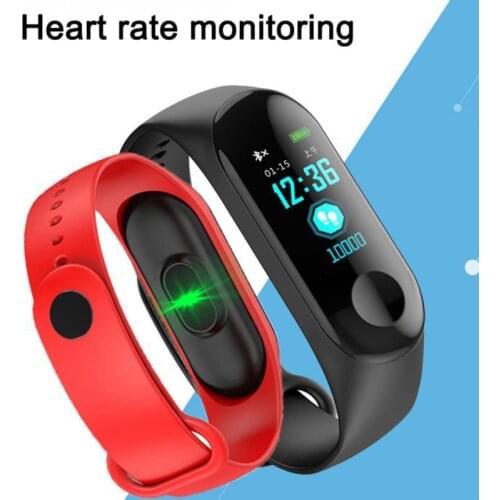 NEW Fitness Bracelet Wristbands Wearable Devices Pedometers M3 Smart Watch Heart Rate Blood Pressure Monitor Sports Tracker